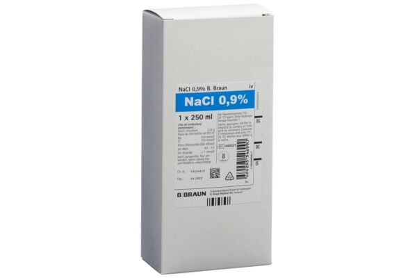 NaCl B. Braun Inf Lös 0.9 % 250ml Ecoflac plus