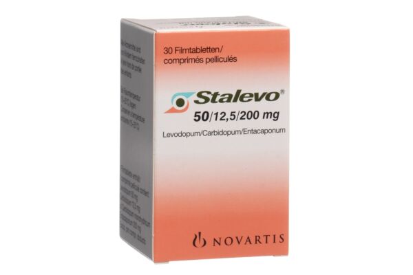 Stalevo Filmtabl 50/12.5/200mg Ds 30 Stk