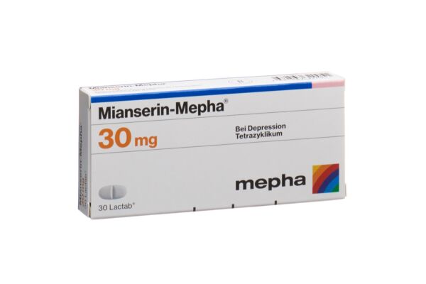 Mianserin-Mepha Lactab 30 mg 30 Stk