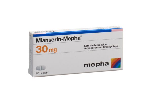 Mianserin-Mepha Lactab 30 mg 30 pce