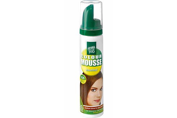 HENNA PLUS Colour Mousse Hazelnut 6.35 75 ml