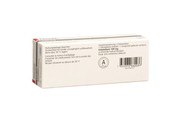 Tarceva Filmtabl 100 mg 30 Stk