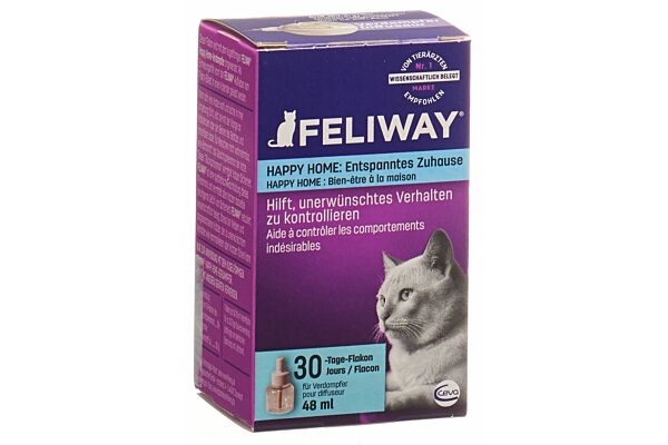 Feliway Classic – Anti-Stress pour Chat – Recharge 48 ML 