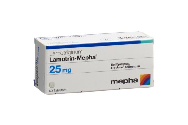 Lamotrin-Mepha Disp Tabl 25 mg 60 Stk