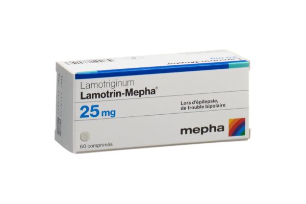 Lamotrin-Mepha cpr disp 25 mg 60 pce