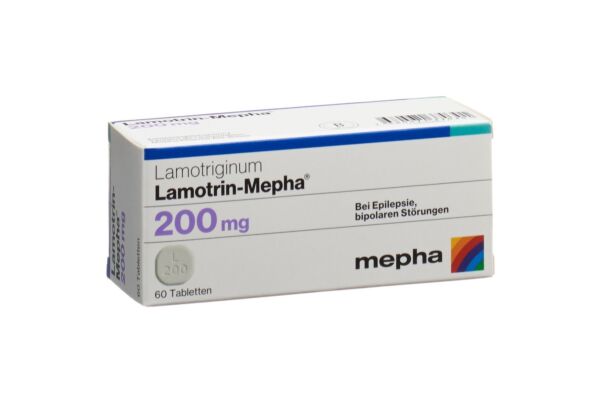 Lamotrin-Mepha cpr disp 200 mg 60 pce