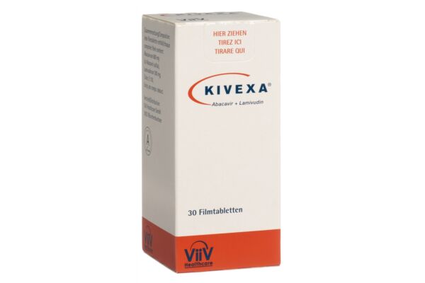 Kivexa cpr pell 600mg/300mg 30 pce