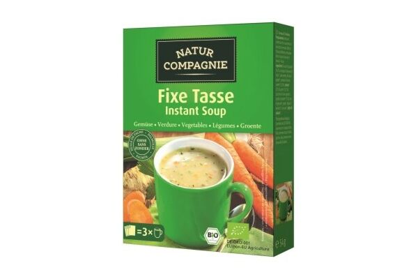 Natur Compagnie Instant Suppe Gemüse Bio 60 g