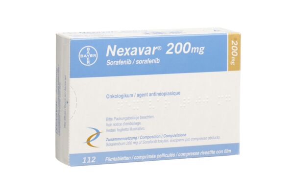 Nexavar Filmtabl 200 mg 112 Stk