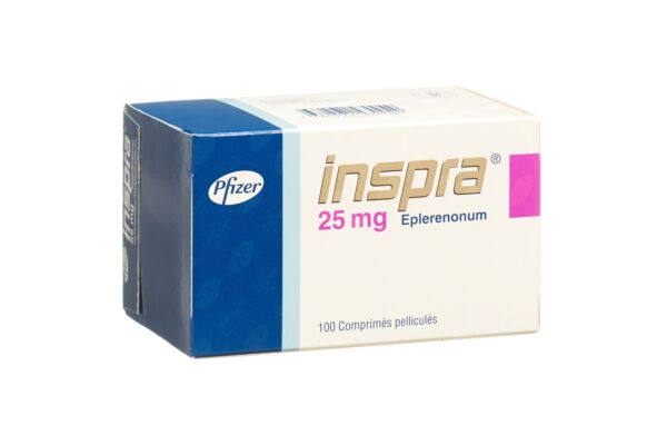 Inspra cpr pell 25 mg 100 pce