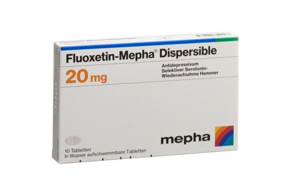 Fluoxetin-Mepha Dispersible Tabl 20 mg 10 Stk