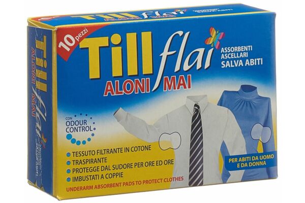 Till Flai absorbant axillaire 10 pce