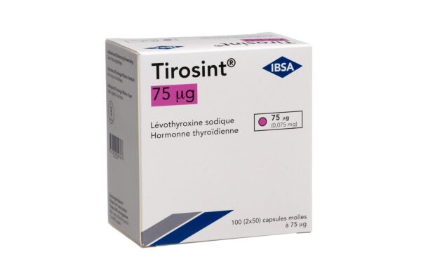 Tirosint Weichkaps 75 mcg 100 Stk