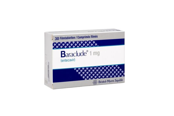 Baraclude Filmtabl 1 mg 30 Stk