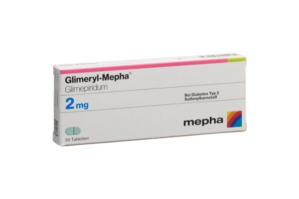 Glimeryl-Mepha cpr 2 mg 30 pce