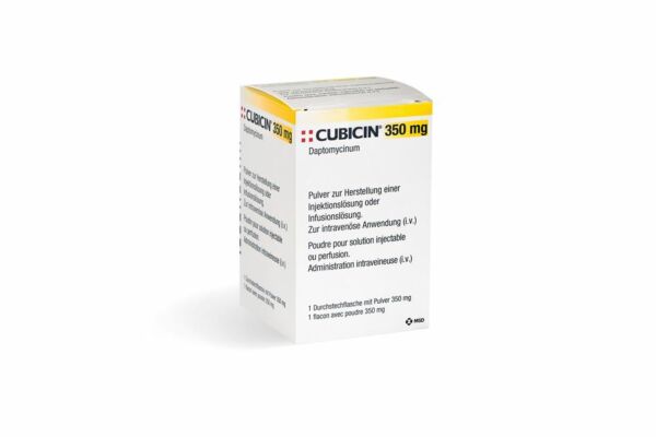 Cubicin Trockensub 350 mg Durchstf