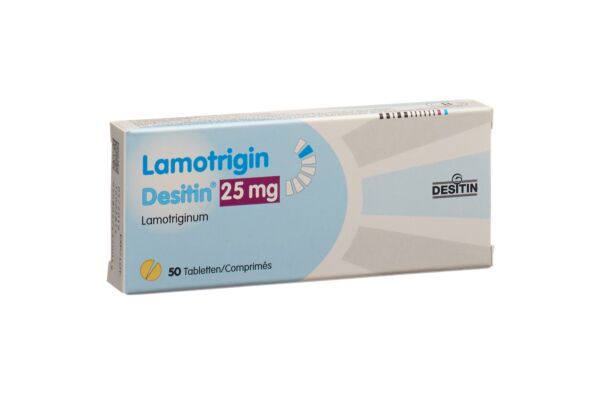 Lamotrigin Desitin cpr 25 mg 50 pce