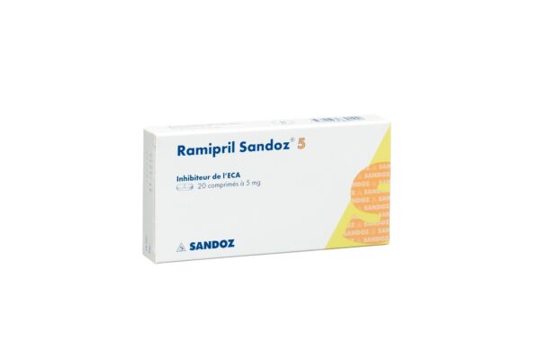 Ramipril Sandoz cpr 5 mg 20 pce