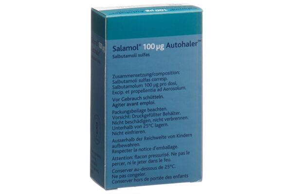 Salamol Autohaler Dosieraeros 100 mcg 200 Dos