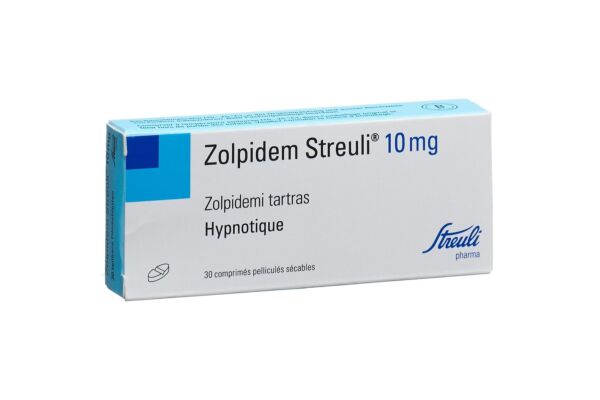 Zolpidem Streuli Filmtabl 10 mg 30 Stk