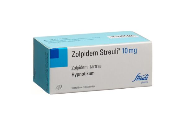 Zolpidem Streuli cpr pell 10 mg 100 pce