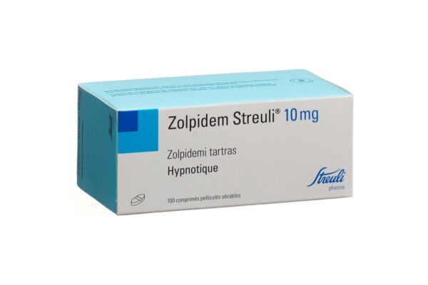 Zolpidem Streuli cpr pell 10 mg 100 pce