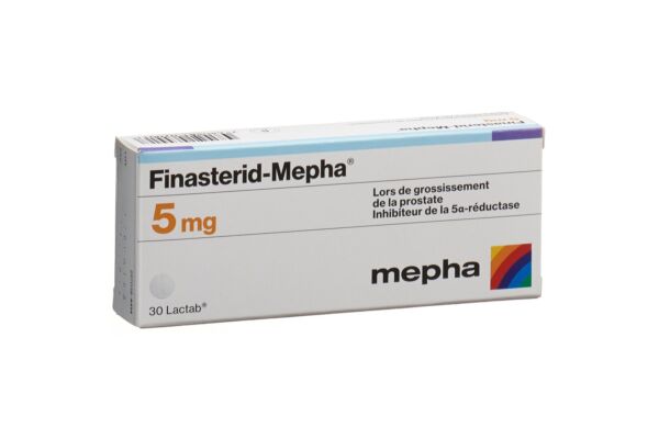 Finasterid-Mepha Lactab 5 mg 30 Stk