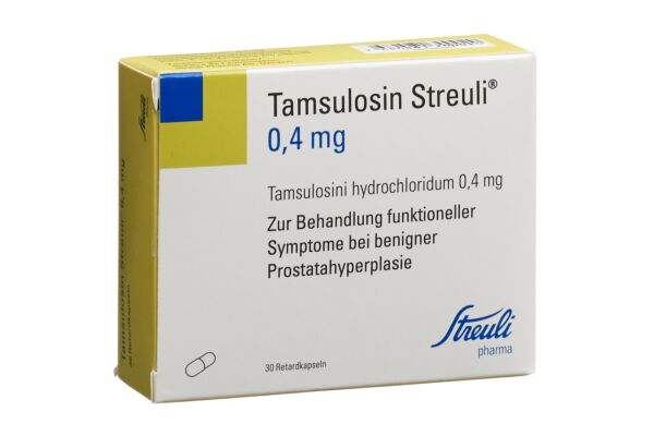 Tamsulosin Streuli Ret Kaps 0.4 mg 30 Stk