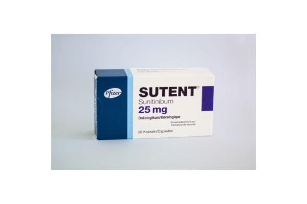 Sutent caps 25 mg 28 pce