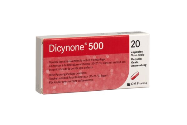 Dicynone Kaps 500 mg 20 Stk