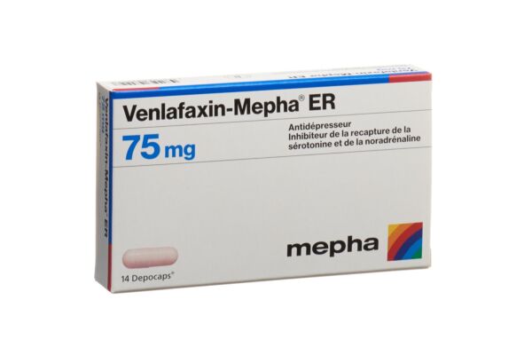 Venlafaxin-Mepha ER depocaps 75 mg 14 pce