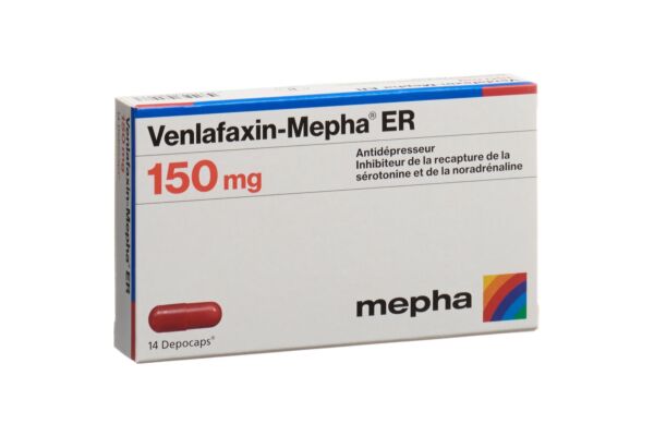 Venlafaxin-Mepha ER depocaps 150 mg 14 pce