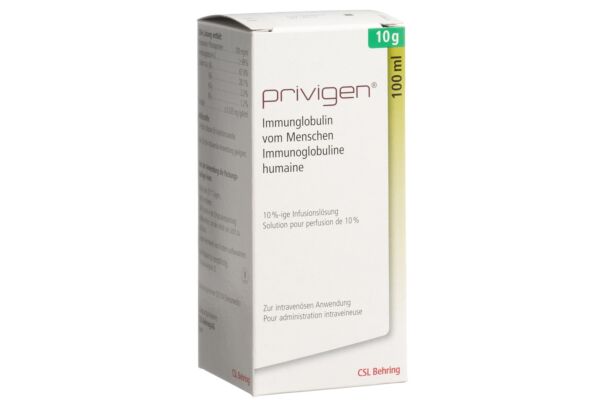 Privigen Inf Lös 10 g/100ml i.v. Durchstf 100 ml