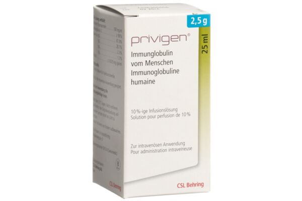 Privigen Inf Lös 2.5 g/25ml i.v. Durchstf 25 ml