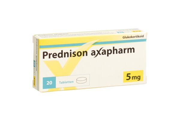 Prednisone axapharm cpr 5 mg 20 pce