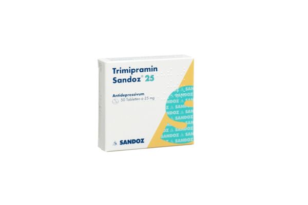 Trimipramine Sandoz cpr 25 mg 50 pce