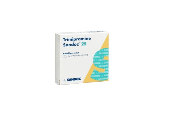 Trimipramin Sandoz Tabl 25 mg 50 Stk