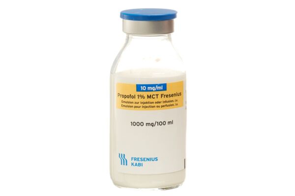 Propofol 1% MCT Fresenius Inj Emuls 1 g/100ml Flasche 10 Stk