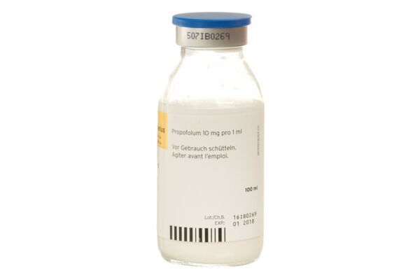 Propofol 1% MCT Fresenius émuls inj 1 g/100ml flacon 10 pce