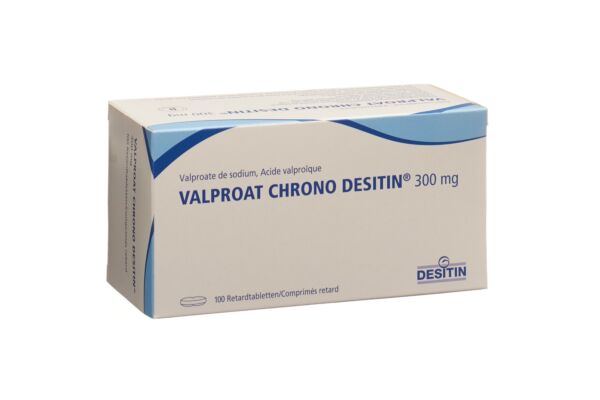 Valproat Chrono Desitin Ret Tabl 300 mg 100 Stk