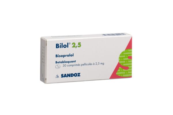 Bilol cpr pell 2.5 mg 30 pce