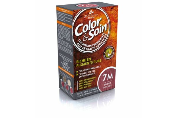 Color & Soin coloration 7M blond acajou 135 ml