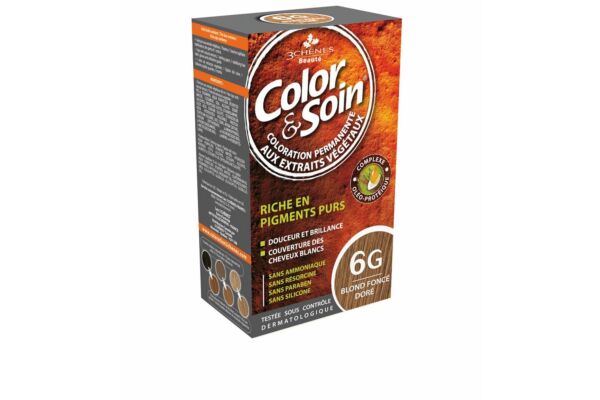 Color & Soin Coloration 6G blond foncé doré 135 ml