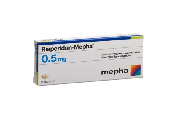 Risperidon-Mepha Lactab 0.5 mg 20 Stk