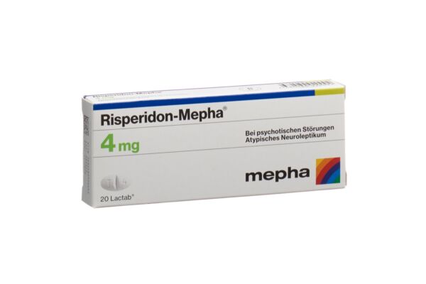 Risperidon-Mepha Lactab 4 mg 20 pce