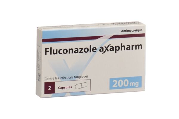 Fluconazole axapharm caps 200 mg 2 pce