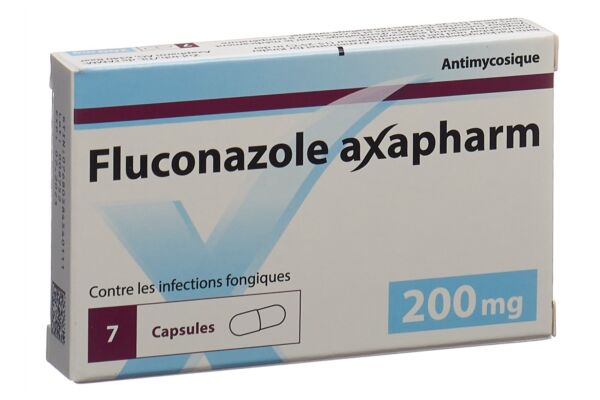 Fluconazole axapharm caps 200 mg 7 pce