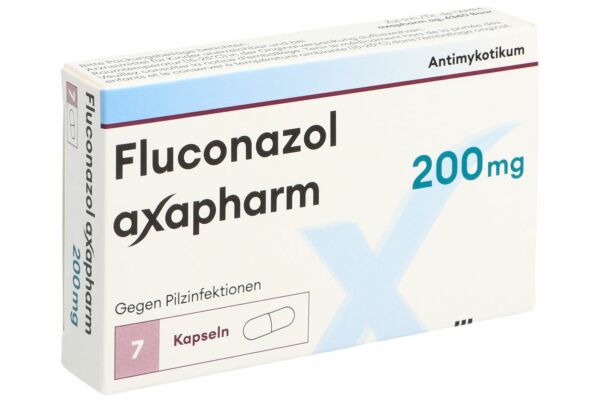 Fluconazole axapharm caps 200 mg 7 pce