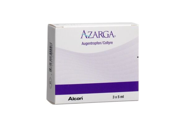 Azarga Susp Opht 3 Fl 5 ml