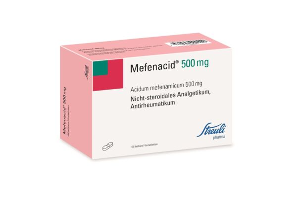 Méfénacide cpr pell 500 mg sécables 100 pce